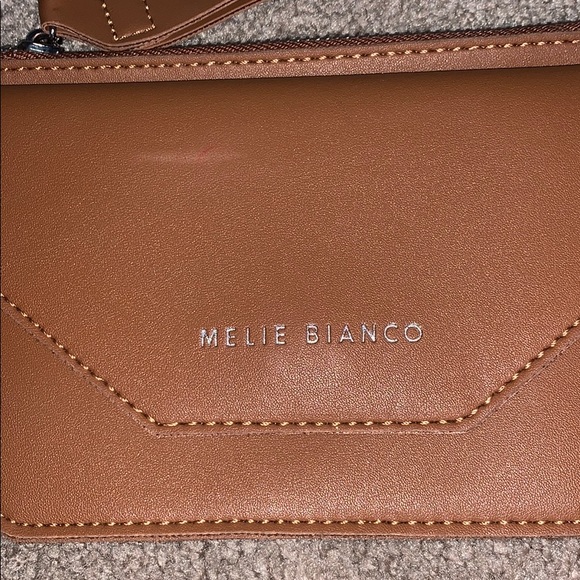 Melie Bianco Lottie Saddle Wristlet - Picture 3 of 12